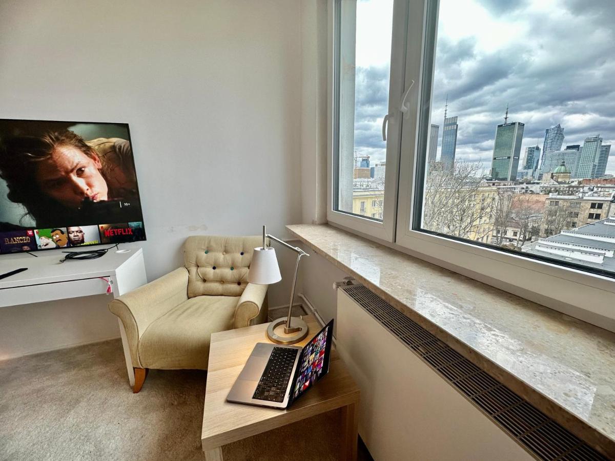 Super Beauty Metro Wifi 65'Tv Netflix Hbo Appletv+ Διαμέρισμα Βαρσοβία Εξωτερικό φωτογραφία